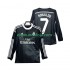 Camisola Real Madrid Cristiano Ronaldo 7 2014 2015 Retro Homem Equipamento Terceiro Manga Comprida
